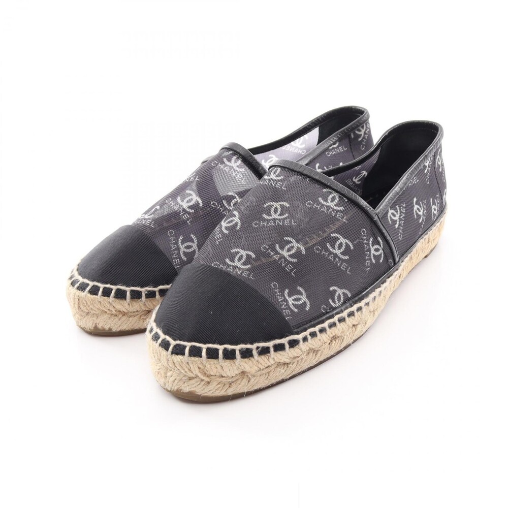 Chanel Coco Mark Espadrilles Mesh Slip- #313025C57B